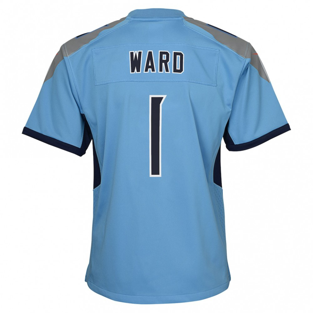 Cameron Ward Tennessee Titans Nike Youth Team Game Jersey - Light Blue-GridironStore